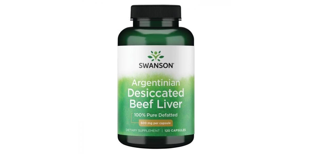 Swanson Argentinian Desiccated Beef Liver, 500mg - 120 caps - Powerbody ...